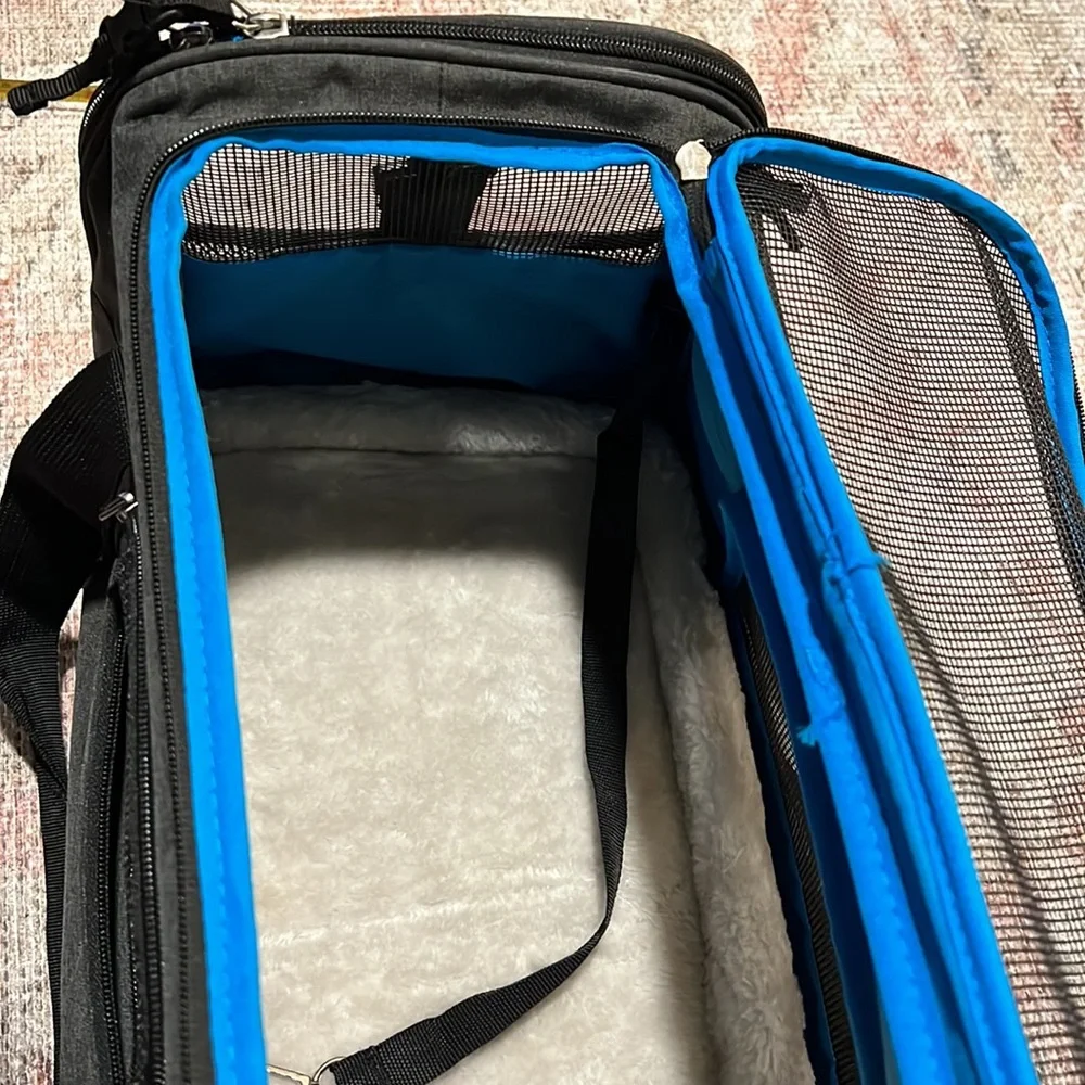 Pet travel carrier